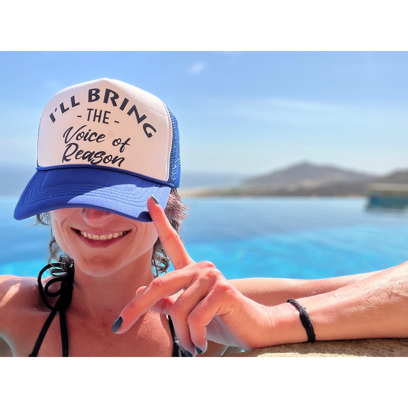 Funky Junque Gorra de béisbol de malla para mujer, I'll
