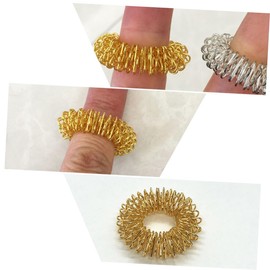 Beavorty 20pcs Finger Massage Rings for Acupressure and Sensory Relief Fidget Toy for Boy Girl and Adults for Add Autism and Stress Relief Durable Spiky Design