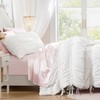 Intelligent Design Queen Comforter Set Ruched Shabby Chic Comforters for