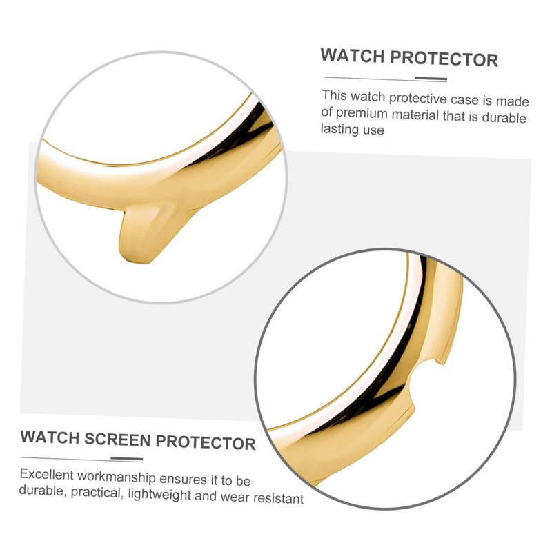 DOITOOL 2 Pcs Protective Case -Resistant Frame Case Frame Smartwatches