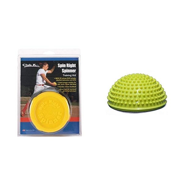 Spin Right Spinner & Power POD Fastpitch Softball Pitching Training Aids Equipment