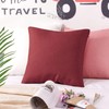PiccoCasa Waterproof Pillow Case Cushion Cover Sofa Back Cover Soft