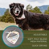 Wilderdog Dog Bandana with Lightweight Quick Drying Poly-Blend Mesh Material