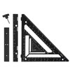 7.5" Magnetic Rafter Square with Jig Block - Multi-Angle Measuring