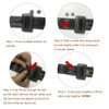 Y-Axis 6 x Seat Belt Button Buckle Clip Stop -