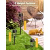 Solar Lights Outdoor 2 Pack, Bright Solar Pathway Lights IP65