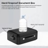 Overseas Stock Convenient Secure Fireproof and Waterproof Lockable Hard Shell