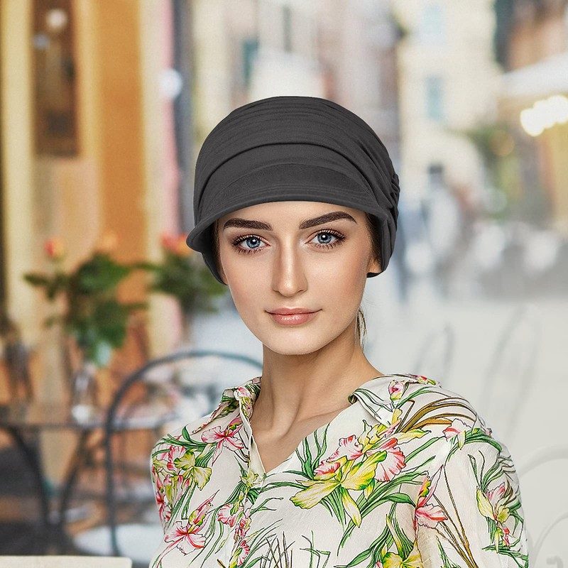 Gorra de béisbol de bambú suave para mujer, Azul verano,