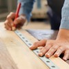 Self Adhesive Measuring Tape 4FT 48 Inch Workbench Ruler Left