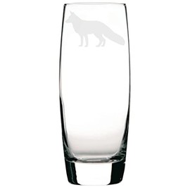 Fox Engraved Hi-Ball Glass, Fox Gift, Fox Glass, Gift for Women, Gift for Men