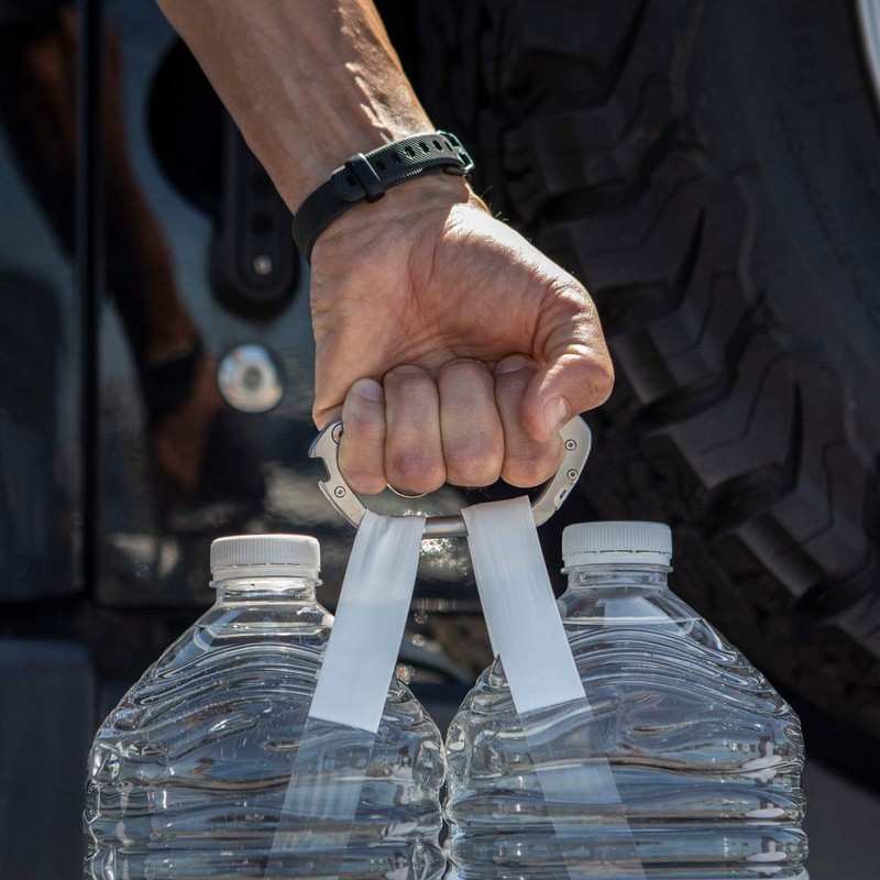 GP Carabiner, American Design, GPCA, Super Carabiner, 8 Tools (Titanium)