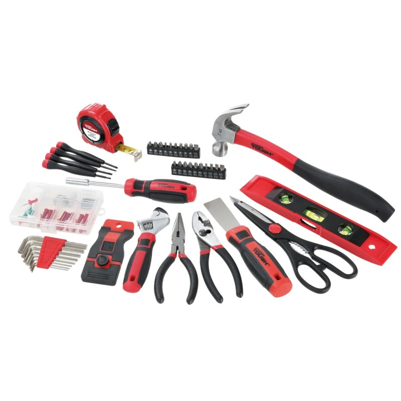HYPER Tough 45 pc Handy Man Tool Set Rechargeable Screwdriver