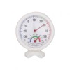 Thermometer Hygrothermograph Plastic TH108 Analog Temperature Humidity Meter Dial Shape