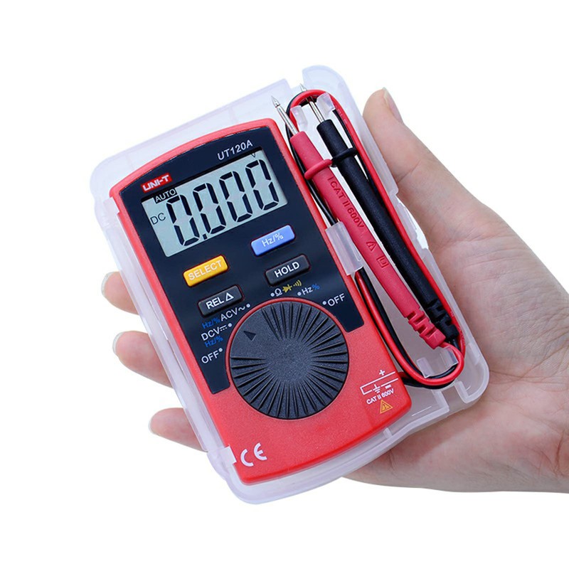 UNI-T UT120C Pocket Size Digital Multimeter Auto Range Tester DC