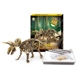 Dinosaur Fossil Digging Kit for Kids and Adult, STEM Science Dinosaur Fossil Dig Kit for Paleontology and Archeology Enthusiasts, Realistic Dig Up Dinosaurs Skeleton Set Educational Toys