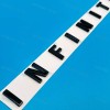 Unbranded Rear Tailgate Letters Emblem For Infini-ti Trunk Lid Badge