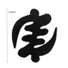 Gye Nyame Adinkra Symbol Except God Afrocentric Embroidered iron on