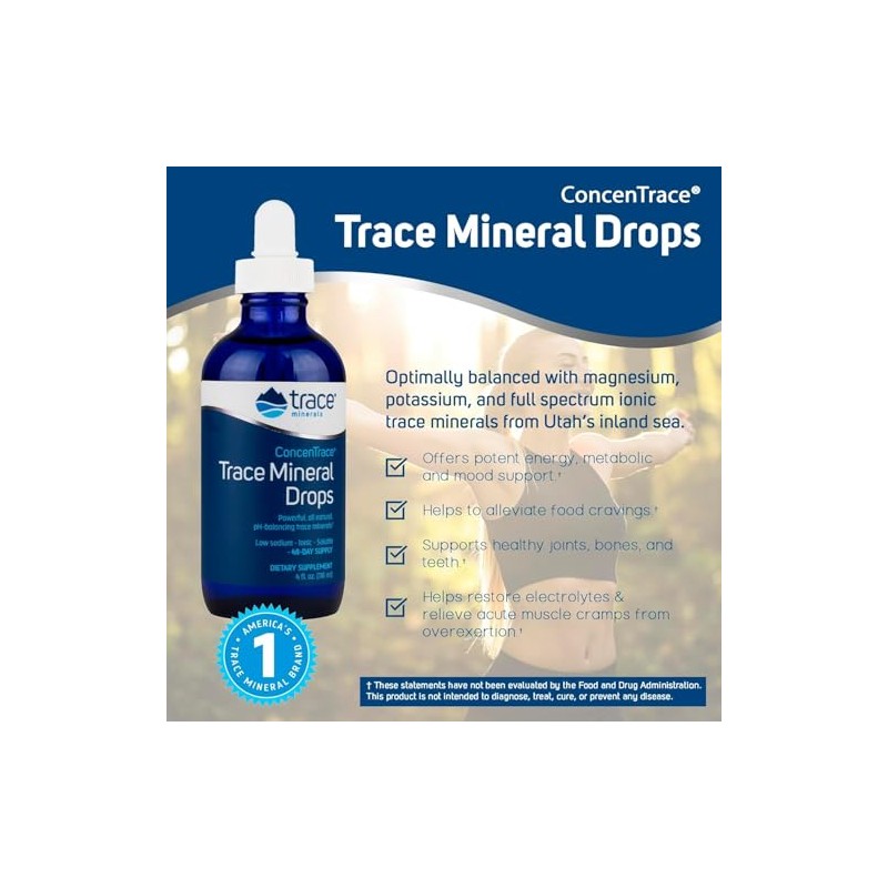 Trace Minerals Trace Mineral Drops 237 ml - Equilibrio -