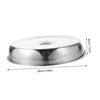 ULTECHNOVO 2Pcs Steak Cover Sturdy Food Protective Lid for Indoor