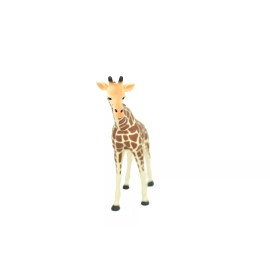 MOJO TOYS Giraffe Plastic Replica   5 1/2" TALL  7" LONG   M062-B641