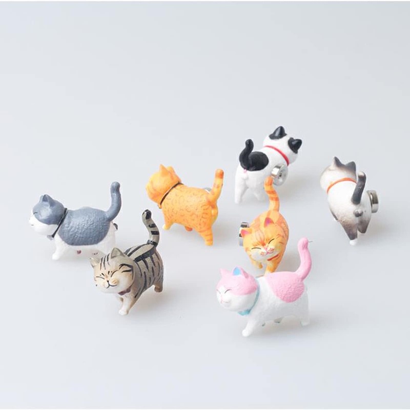 SYLHD Refrigerator Magnet, Mini, Cute, Stylish, Super Strong Magnets, Cat