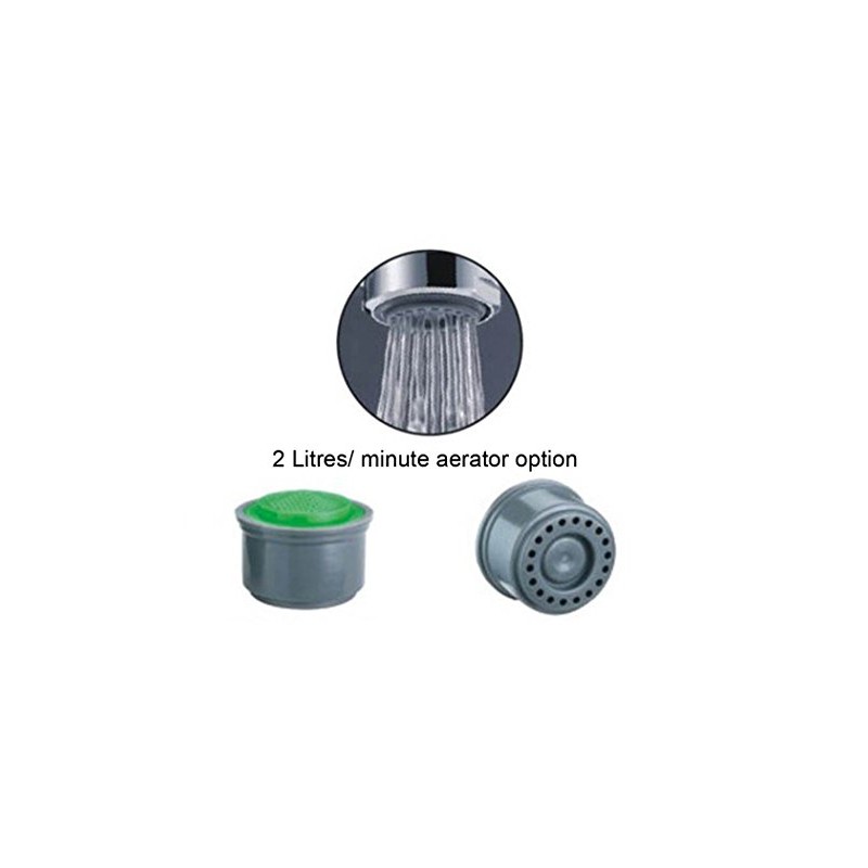 LOWENERGIE Tap Aerator 22mm Female,2ltr per Minute, Water, Energy Saving