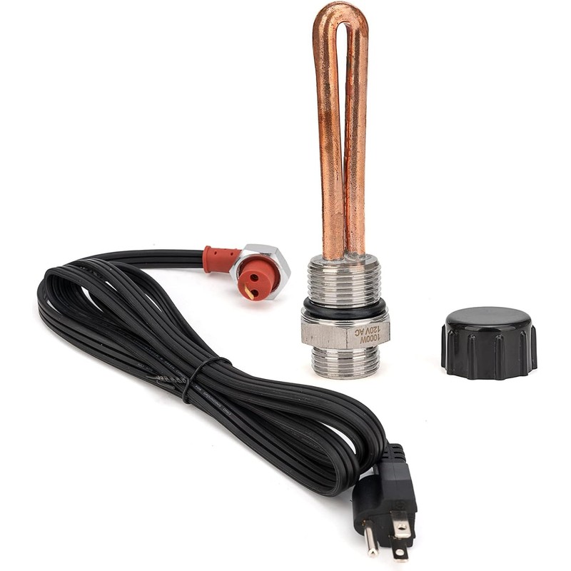 Boxonly 3C3Z-6A051-AA Diesel Engine Block Heater 120V 1000W Assembly with