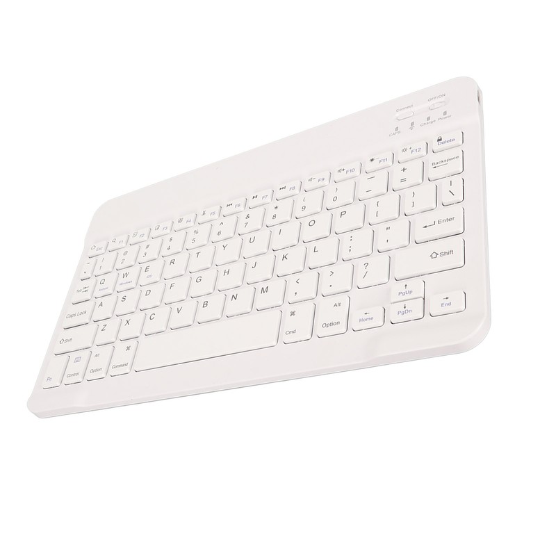 Tablet Keyboard QWERTY Layout Auto Sleep Ultra Slim BT Connection