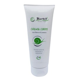 Bionclé Körpercreme Schneckenschleim, feuchtigkeitsspendende Körpercreme, biologisch, zertifiziert, nickelfrei/getestet, Effekt glatte Haut - 200 ml