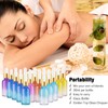 PrettyCare Glass Eye Dropper Bottles 24 Pack, 1oz (30ml) Rainbow