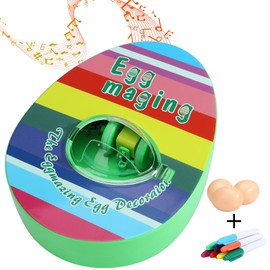 DIY Real Egg Doodle Toy Electric Easter Egg Painting Machine