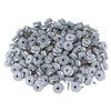 Pack of 110 Grey Felt Gliders Screws, 22 mm Round