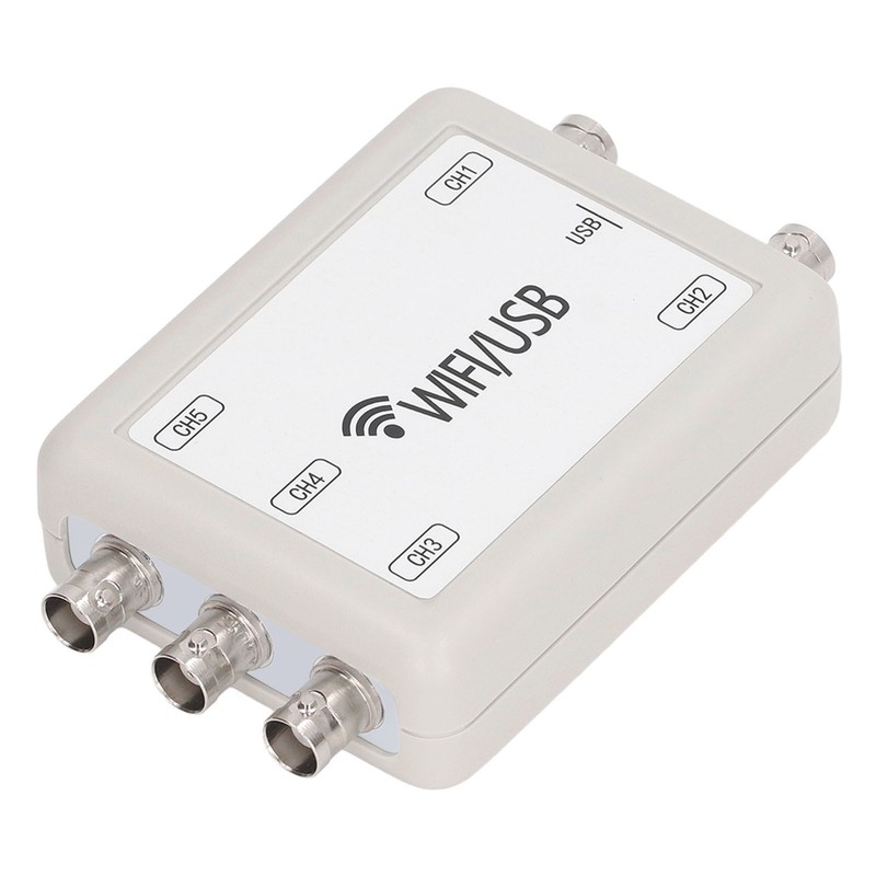 Virtual Oscilloscope WIFI USB 5 Channel Portable Handheld PC Mobile