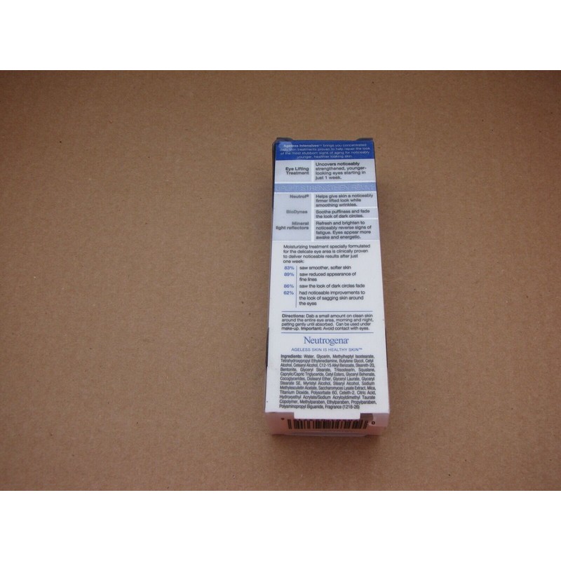 NEUTROGENA LIFTING TREATMENT EYE 0.43 OZ DISCONTINUED RARE
