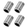 Skweawert 4PCS LM25UU Linear Ball Bearings, 25mm Bore Dia, 40mm