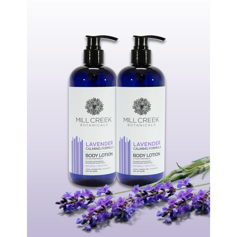 Mill Creek Lavender Lotion (Natural & Organic!) (2 Pack)