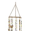 Deco 79 41456 Windchime, 7" W x 26" H, Gold