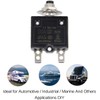 RKURCK Thermal Circuit Breaker 20 Amps, Thermal Overload Protector L1