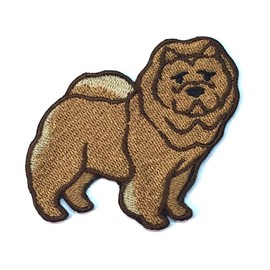 Chow Chow Iron on Patch