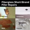 J-B Weld Quart - Fiberglass Short-Strained Filler