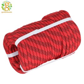 gardeneeds 3/8In × 100FT Polyester Braided Rope 3520Lbs For Hiking Protection Rescue Work
