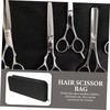TOVINANNA 1Pc Hair Scissors Storage Bag Durable Zipper Case for