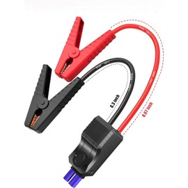 Car Jump Starter Clamps Intelligent Automotive Portable Emergency Booster Clamp Cables Replacement Alligator Clips for 12V Car Jump Starter