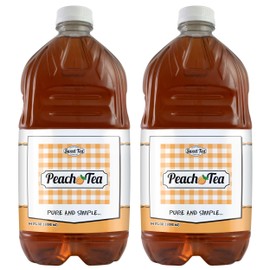 Southern Sweet Tea Peach - Real Brewed, 128oz Family Size