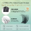 Lash Cluster, 150pcs Eyelashes Clusters,Easy to Apply -Lushy Kit