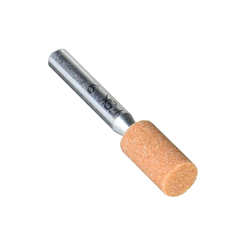 TRUSCO MO-301P WA Whetstone with Shaft, Cylindrical Type, Diameter 0.4