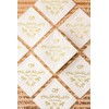 Crisky 50th Anniversaray Napkins, Gold Foil Text, 50th Anniversary Party