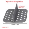 Square Air Fryer Silicone Baking Pan with Silicone Mat Air