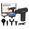 Electric Muscle Massager Portable Handheld Adjustable Hot Cold Compress Percussion