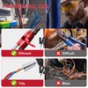 MAZING 6pc Wire Stripper for Drill 8-17AWG, 8-in-1 Quick Stripping